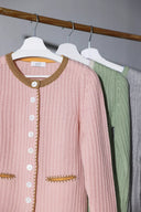 Cashmere Janker Jade Powder