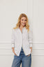 Bluse Juna Mohair Weiß-Beige