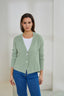 Cashmere Cardigan Kaja-Pistachio