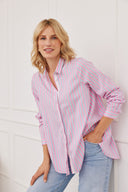 Bluse Laax Stripes Pink