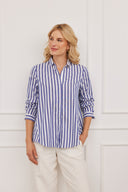 Bluse Laax Stripes Navy