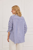 Bluse Laax Stripes Navy