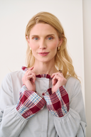 Malika Light Blue Blouse