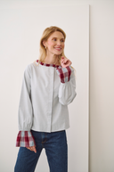 Malika Light Blue Blouse