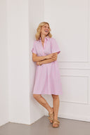 Kleid Malin Stripes Pink