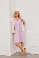 Kleid Malin Stripes Pink