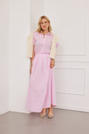 Bluse Marie Vichy Rosa