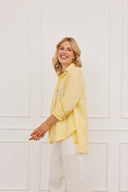 Bluse Mila Linen Gelb