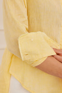Bluse Mila Linen Gelb