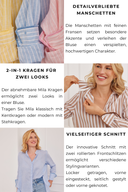 Bluse Mila Linen Gelb