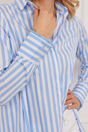 Bluse Mila Stripes Blau