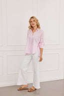 Bluse Mila Stripes Rosa