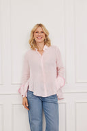 Bluse Mila Linen Rosa