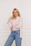 Blouse Mila Linen-Pink