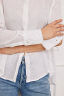 Blouse Mila Linen-White