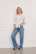 Blouse Mila Linen-White