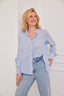 Blouse Mila Linen-Light Blue