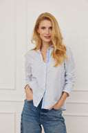 Bluse Noa Sparkle Hellblau