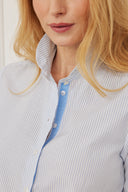 Bluse Noa Sparkle Hellblau