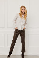 Bluse Noa Sparkle Beige