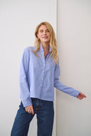 Bluse Noa Stripes Blau