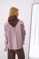 Bluse Noa Stripes Braun