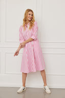 Kleid Riad Stripes Pink