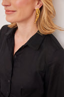 Kleid Riad Uni Schwarz