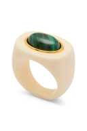 Ring Elara - Ivory Malakite