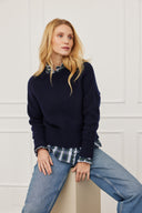 Cashmere Pullover Feli Navy