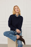 Cashmere Pullover Feli Navy