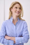 Bluse Serious Stella Stripes Blau