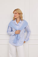 Bluse Singaraja Stripes Blau