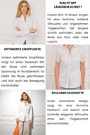 Bluse Heart Stripes Grün