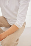 Polo Spotlight Stripe Beige