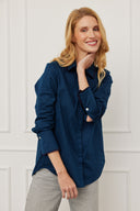 Bluse Sunkissed Stripes Navy
