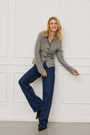 Cashmere Jacke Tony-Anthrazit Navy