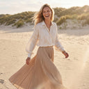Bluse Linn Beige