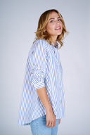 Blouse Laax-Navy Stripes