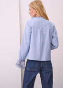 Bluse Malika Flanell Navy