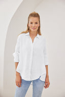 Blouse Mila Linen-White