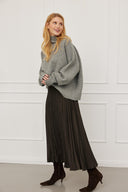 Cashmere Rollkragen Tara Anthrazit