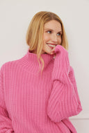 Cashmere Rollkragen Tara Pink