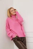 Cashmere Rollkragen Tara Pink